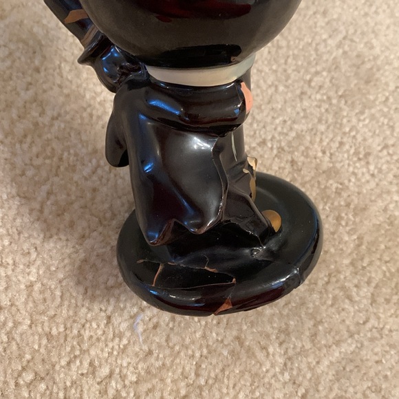 Vintage Ashtray, Man with Top Hat Figure, 6 1/2” - Picture 10 of 15